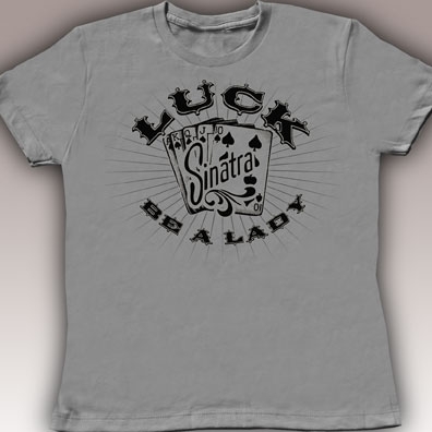 LUCK BE A LADY "LADIES" T-SHIRT M,L,XL